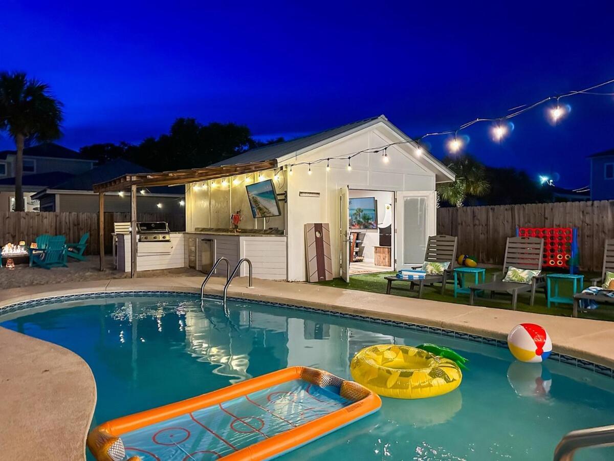 Villa Blue Marlin Free Golf Cart & Bikes Hot Tub Privatepool Destin Esterno foto